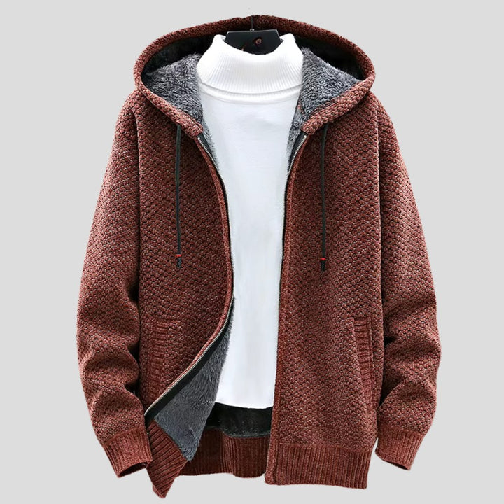 Thun Knit Hoodie - Cocoa
