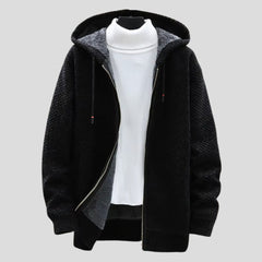 Thun Knit Hoodie - Onyx