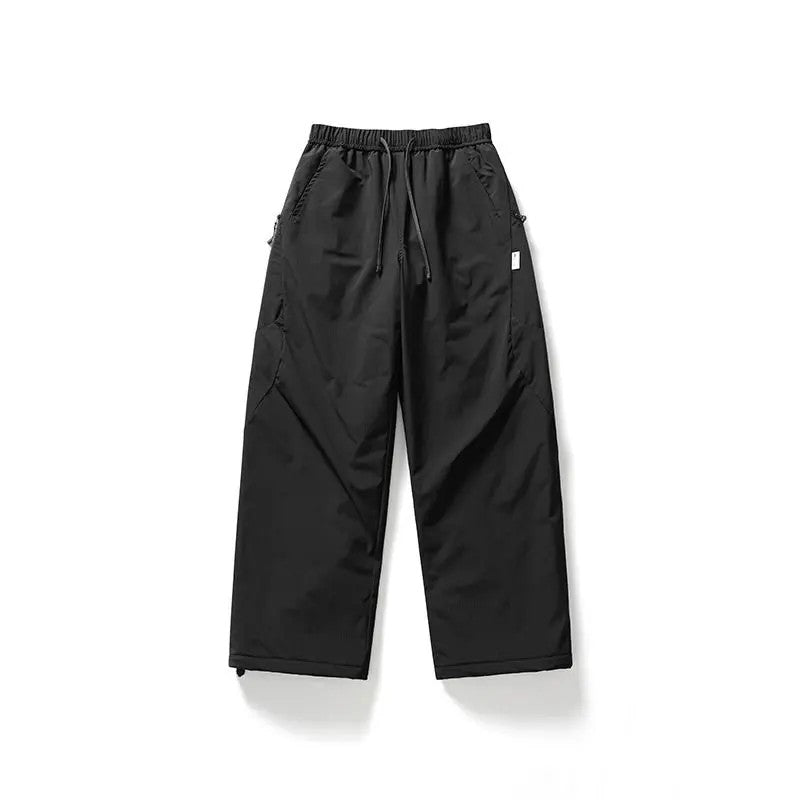 Timberline Quilted Cotton Cargo Pants - Black