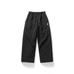 Timberline Quilted Cotton Cargo Pants - Black