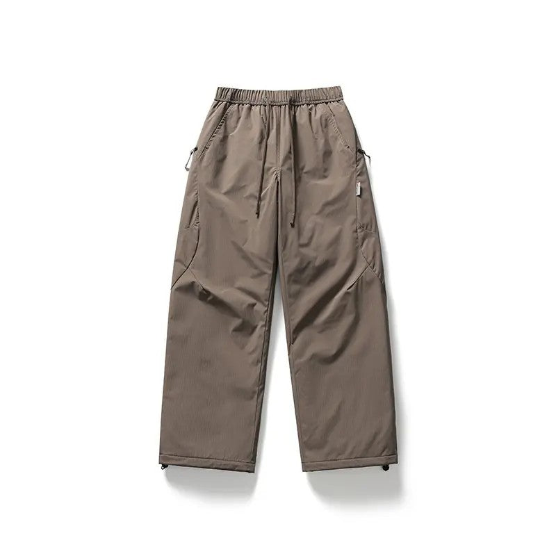 Timberline Quilted Cotton Cargo Pants - Brown
