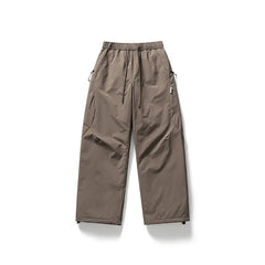 Timberline Quilted Cotton Cargo Pants - Brown