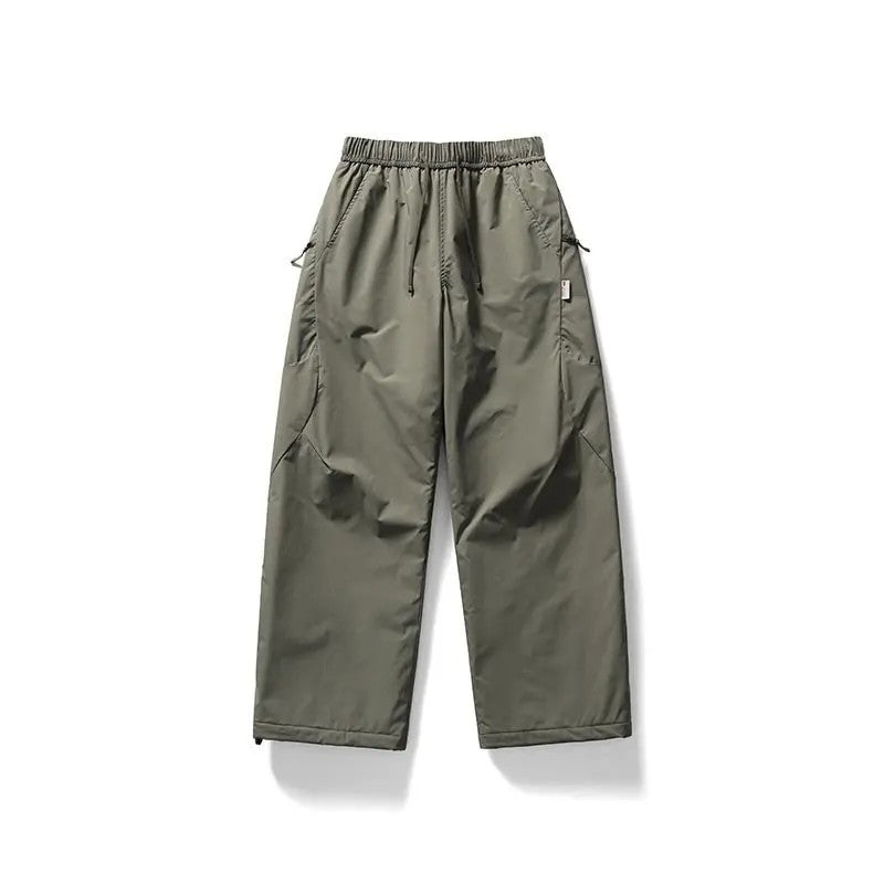 Timberline Quilted Cotton Cargo Pants - Green