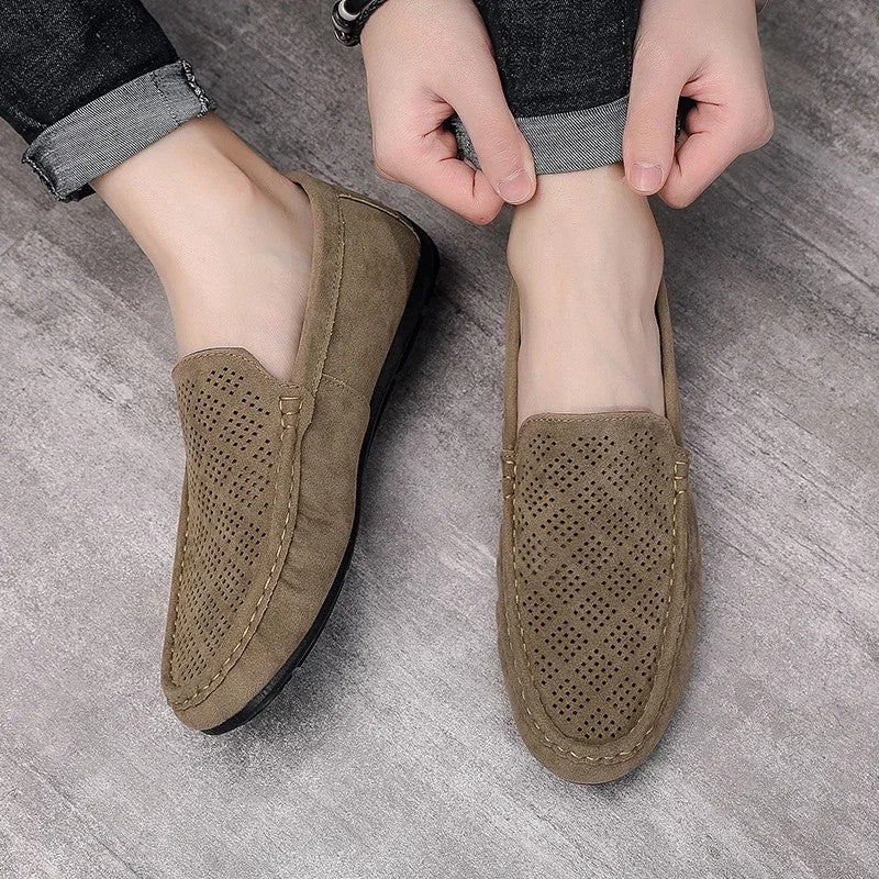 Timberline Suede Driving Shoes