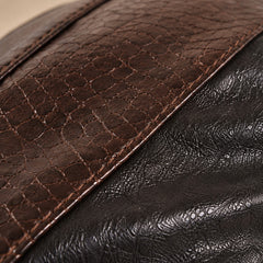 Torinello Leather Driving Cap