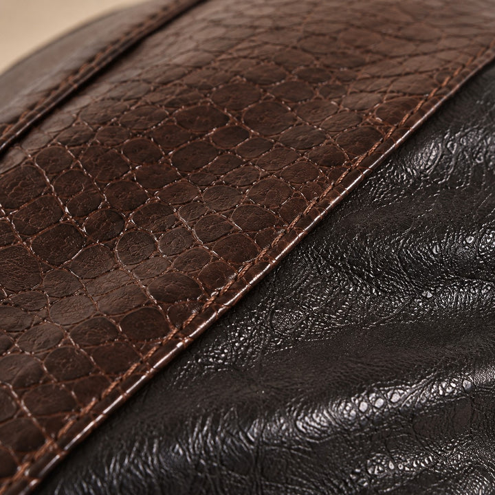 Torinello Leather Driving Cap