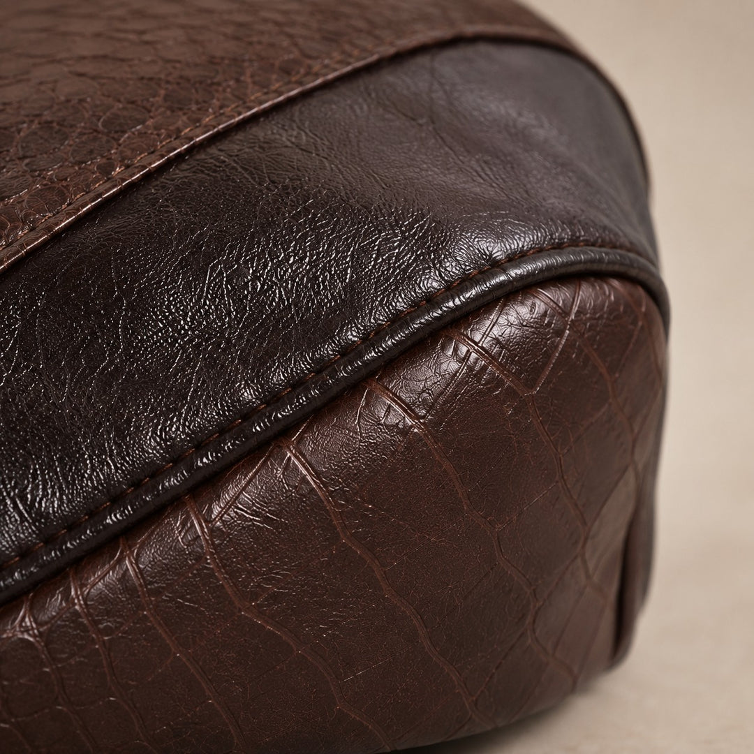 Torinello Leather Driving Cap