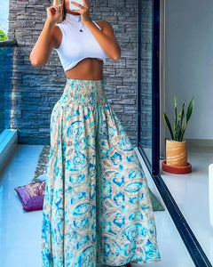Torinello Wide-Leg Pants - Azure