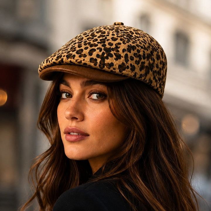 Torino Leopard Print Cap