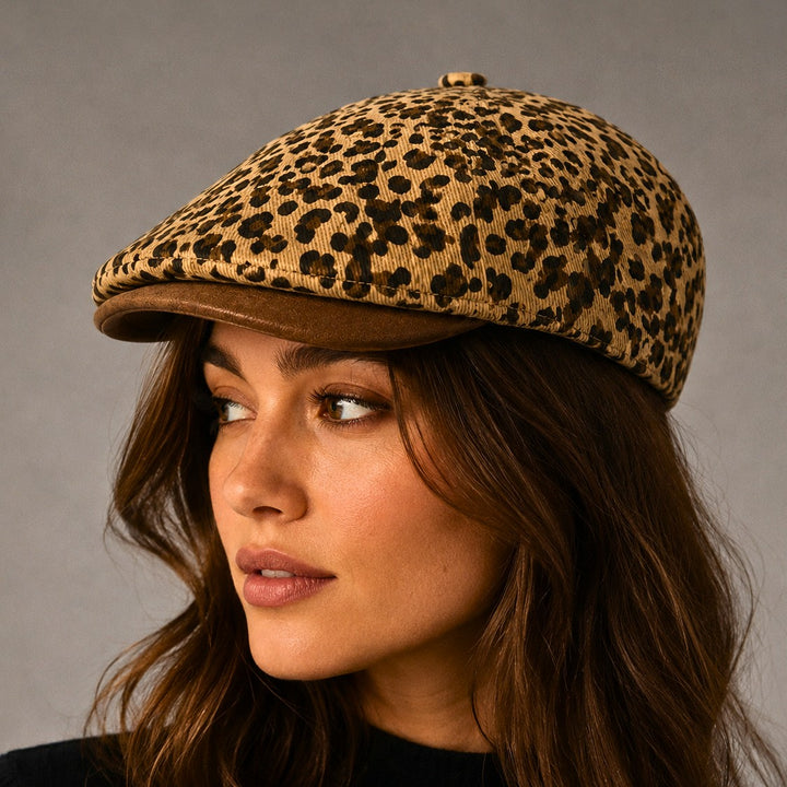 Torino Leopard Print Cap