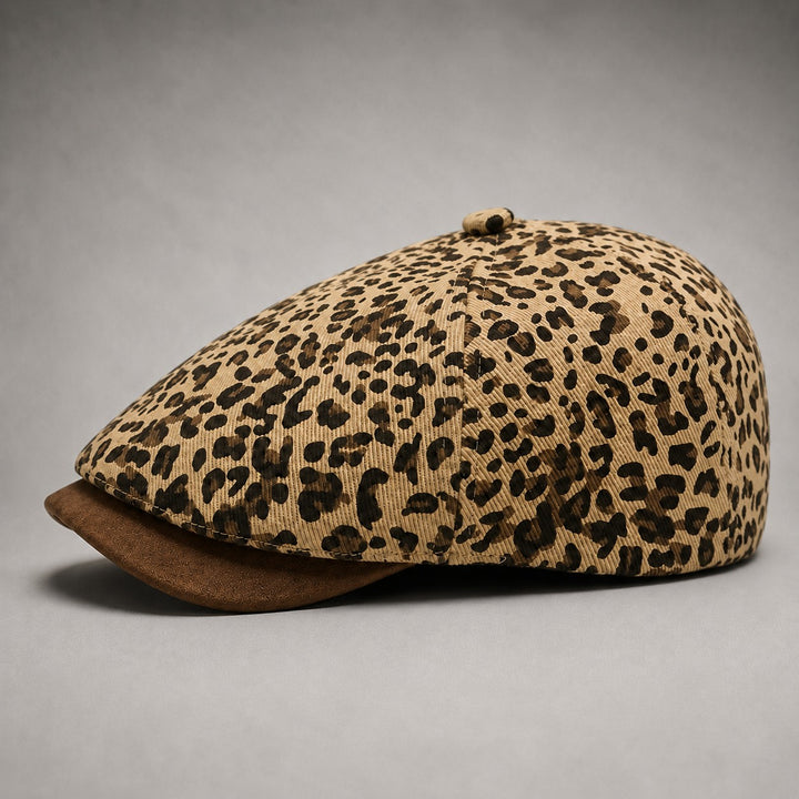 Torino Leopard Print Cap - Classic Leopard