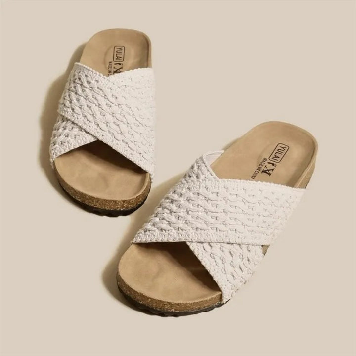 Trailhead Woven Cork Slides