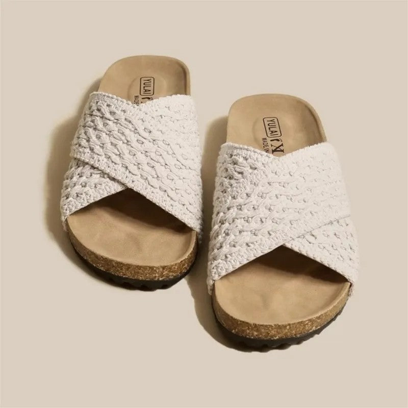 Trailhead Woven Cork Slides