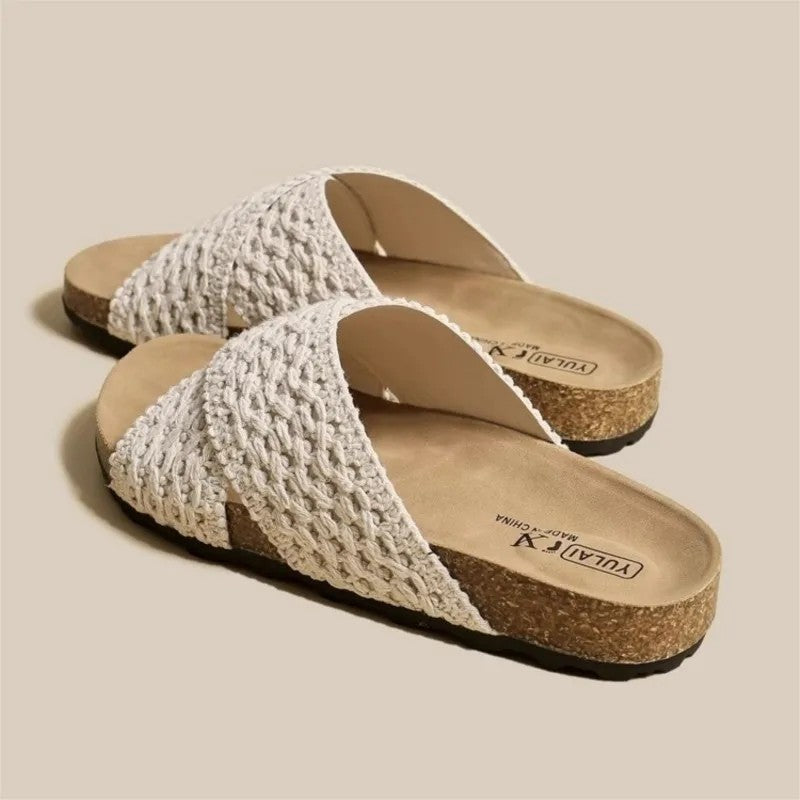 Trailhead Woven Cork Slides