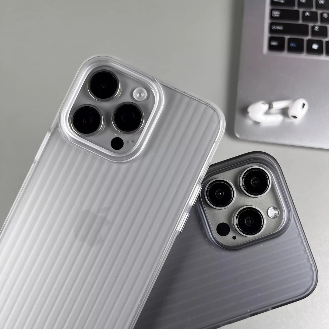 Stratum Grating Titanium iPhone Case
