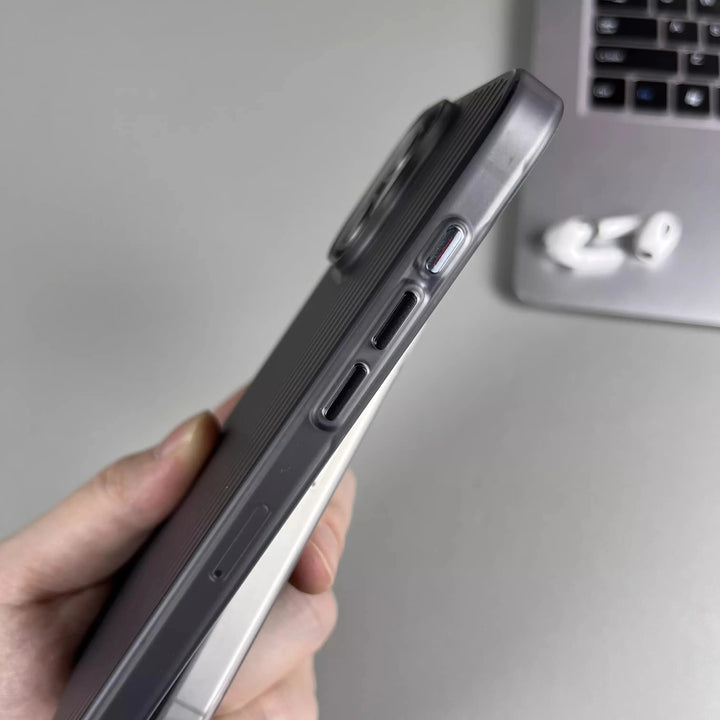 Stratum Grating Titanium iPhone Case