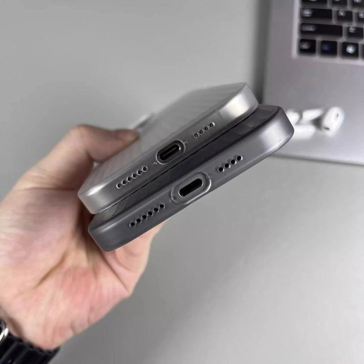 Stratum Grating Titanium iPhone Case