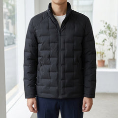 Trento Duck Down Puffer Jacket - Onyx Black