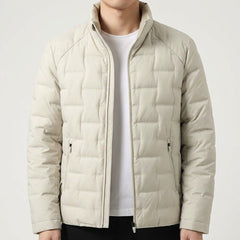 Trondheim 90% Duck Down Jacket - Ecru