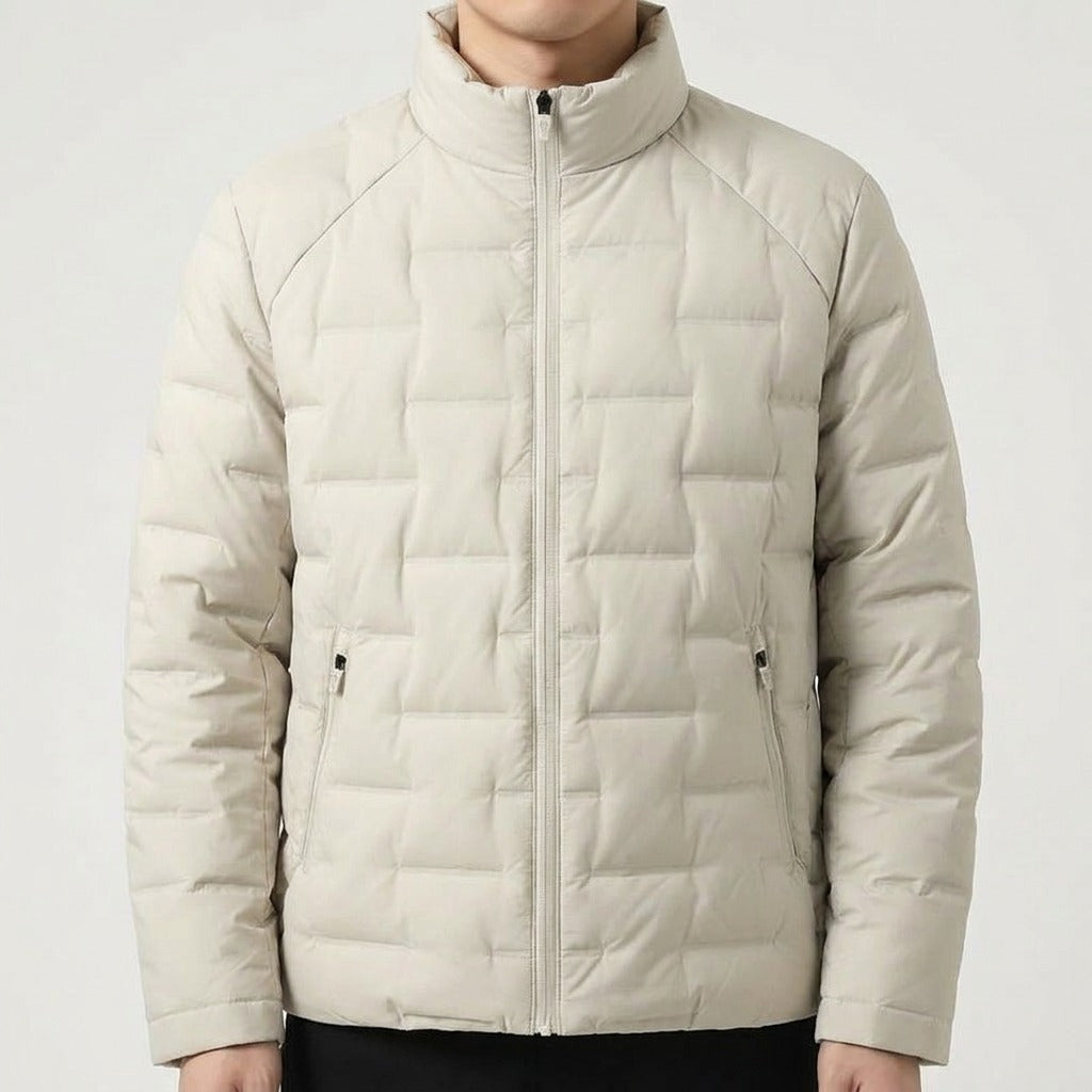 Trondheim 90% Duck Down Jacket - Ecru