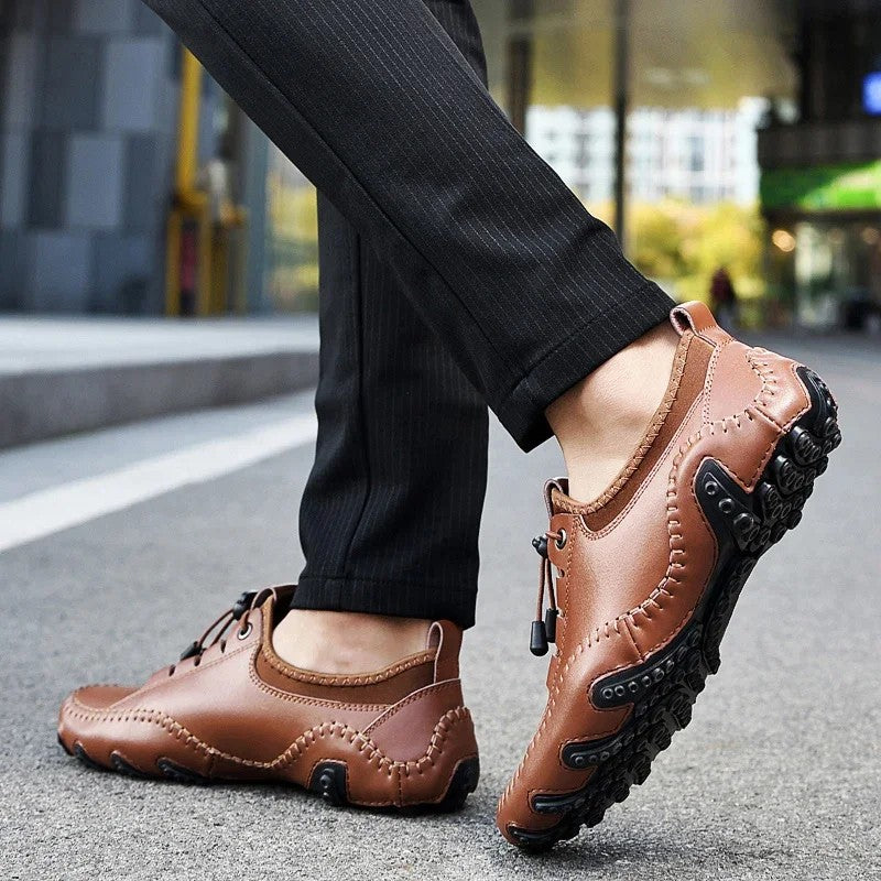 Turnberry Leather Loafers - Brown