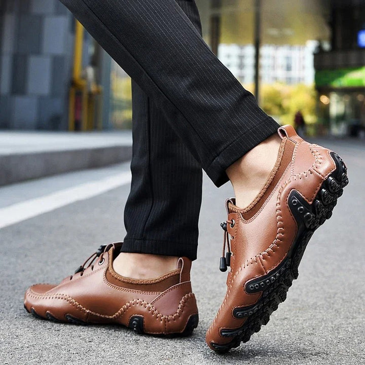 Turnberry Leather Loafers - Brown
