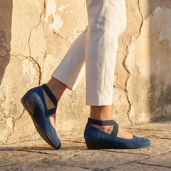 Urbino Cross Strap Ballet Flats