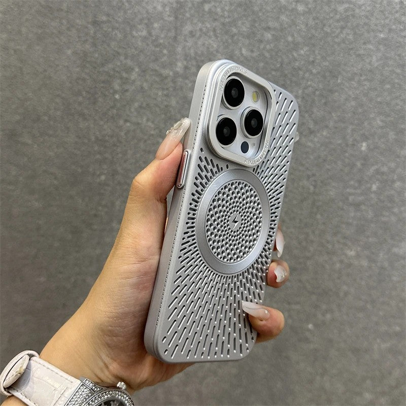 Valen Titanium MagSafe Case - Silver