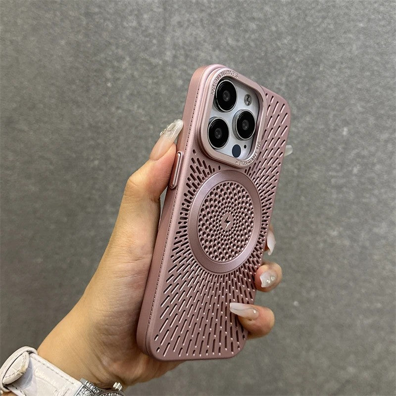 Valen Titanium MagSafe Case - Pink