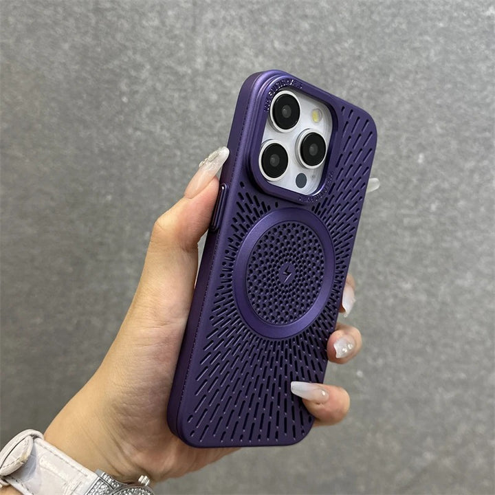Valen Titanium MagSafe Case - Purple