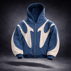 Valerio Performance Tech Hoodie - Navy Blue