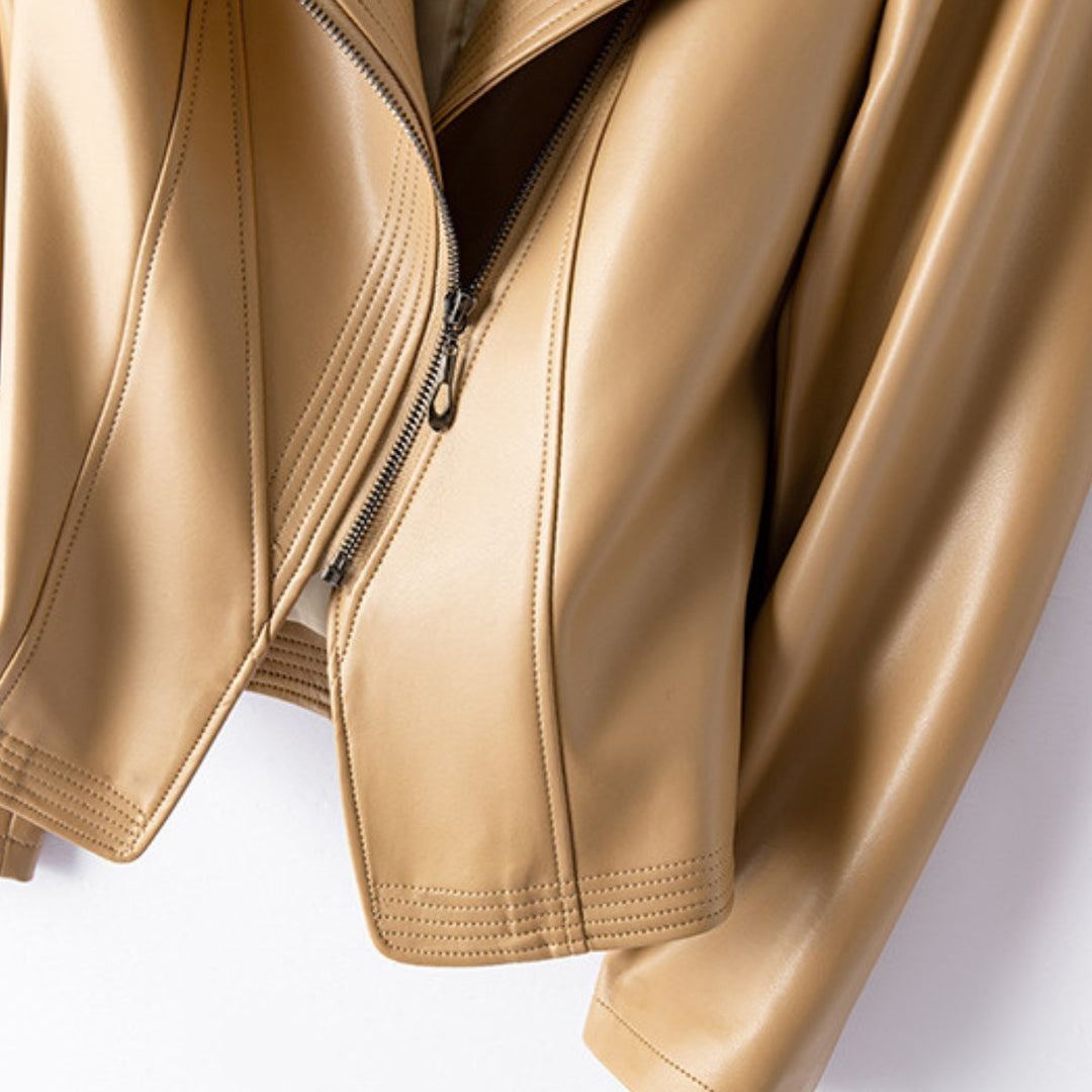 Vanoise Leather Moto Jacket