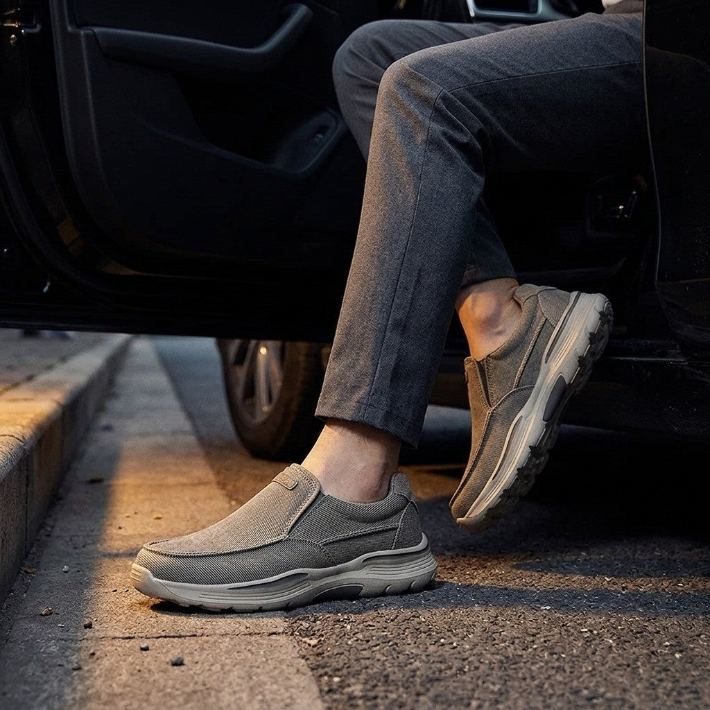 Vantage Canvas Slip-On Loafers