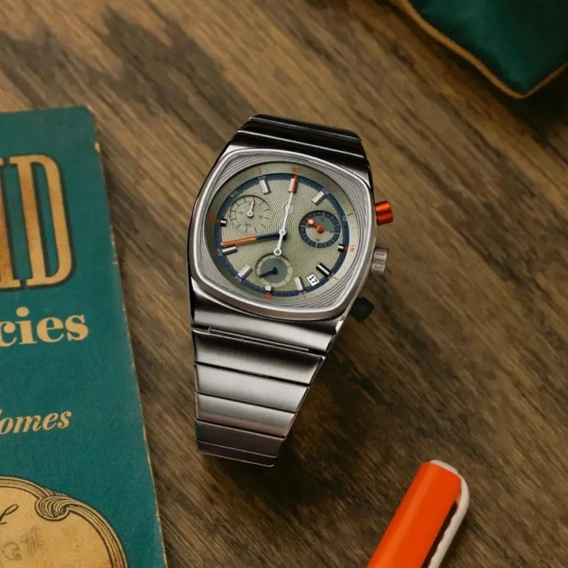 Vantage Steel Chronograph Watch