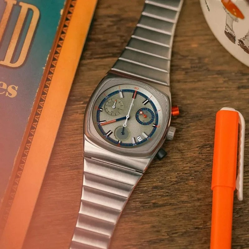 Vantage Steel Chronograph Watch