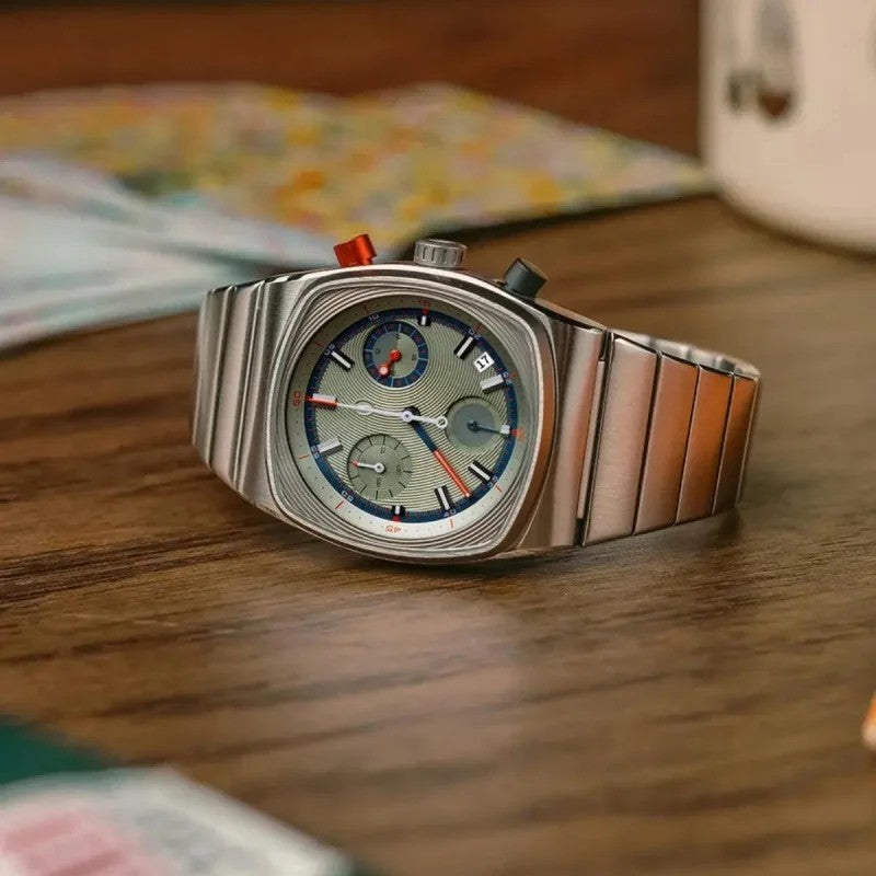 Vantage Steel Chronograph Watch