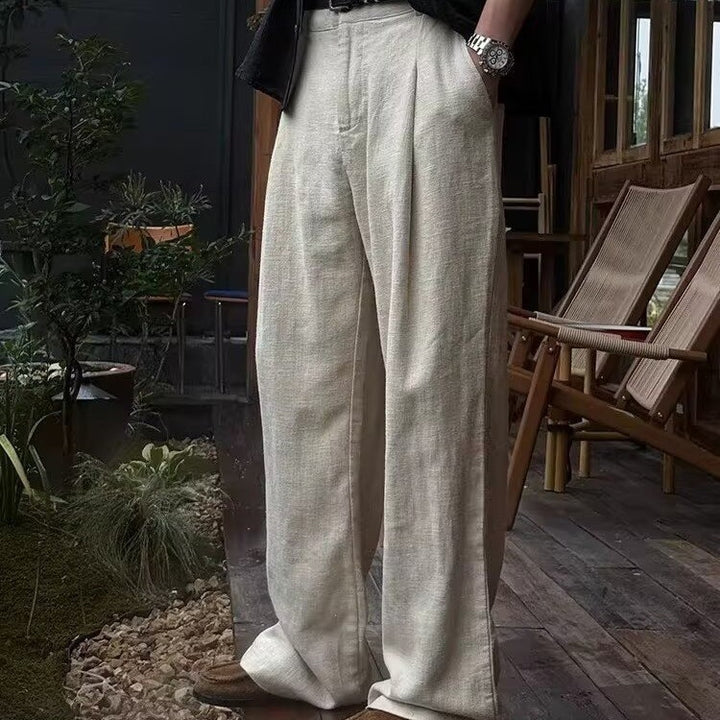 Varese Tencel Linen Wide Leg Pants