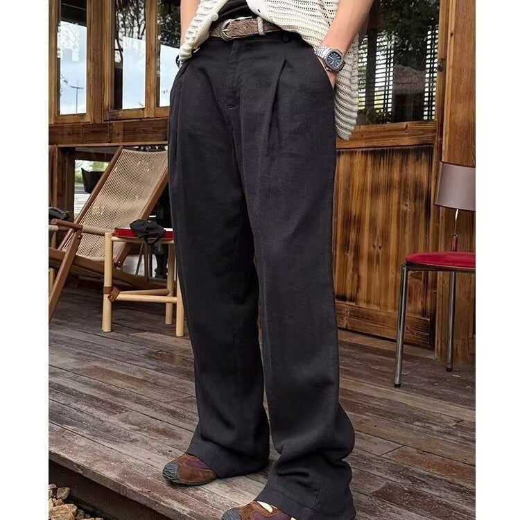Varese Tencel Linen Wide Leg Pants