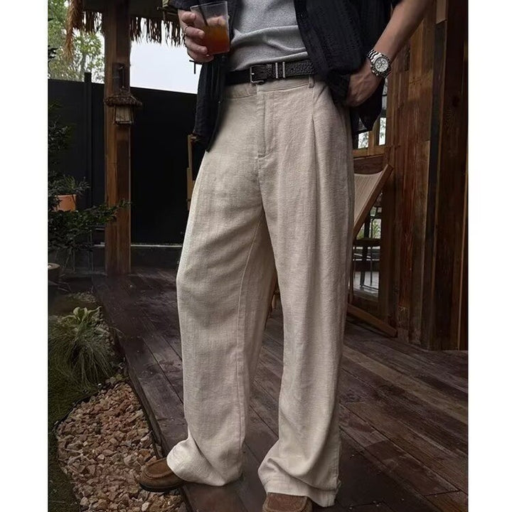 Varese Tencel Linen Wide Leg Pants