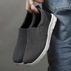 Vector Canvas Slip-On Loafers - Midnight Black