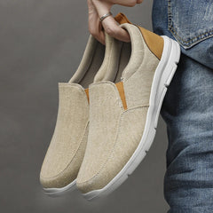 Vector Canvas Slip-On Loafers - Sand Khaki