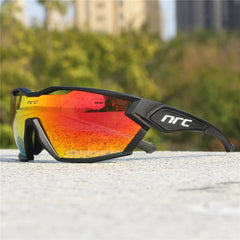 Vector Sunglasses - Matte Black / Inferno