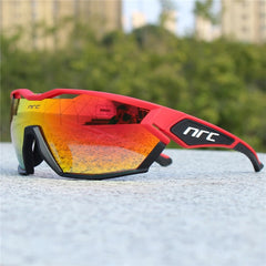 Vector Sunglasses - Matte Red / Crimson Flash