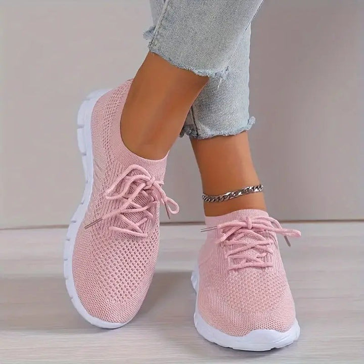 Vector Mesh Orthopedic Sneakers - Blush Pink