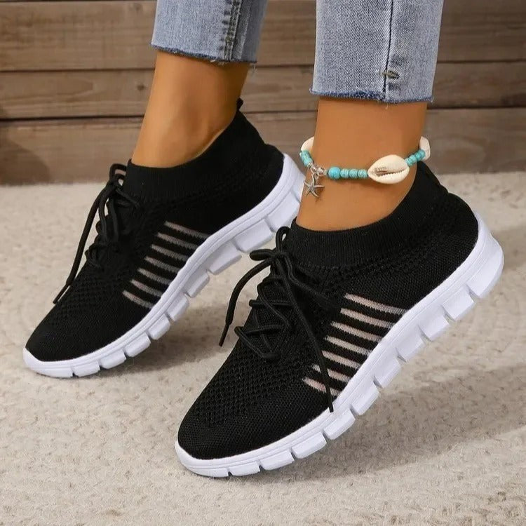 Vector Mesh Orthopedic Sneakers - Obsidian Black