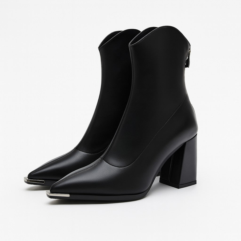 Verden Chrome Chelsea Boot - Obsidian