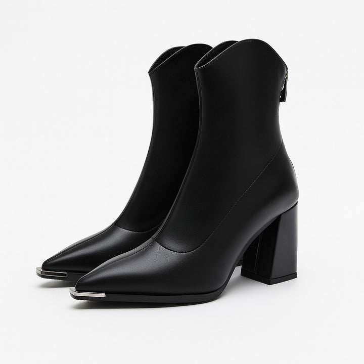 Verden Chrome Chelsea Boot - Obsidian