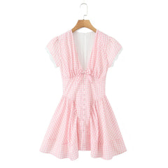 Vernier Corset Mini Dress
