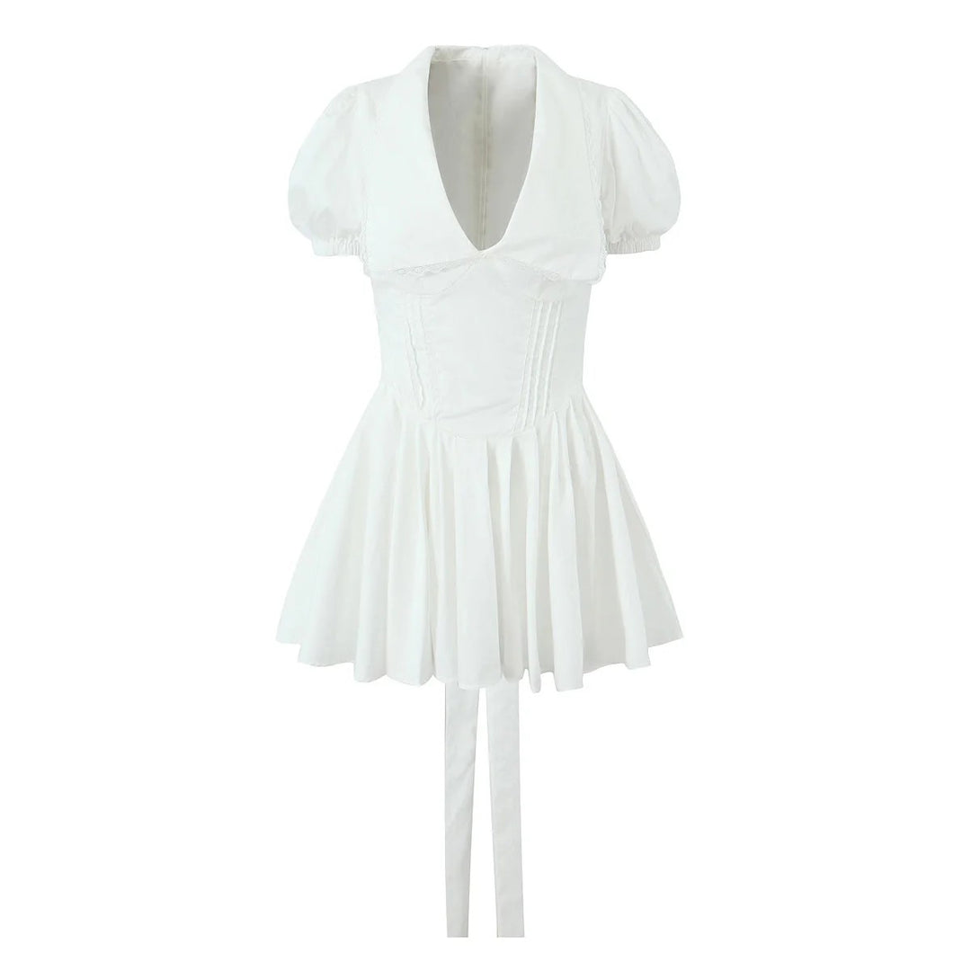 Verona Puff Mini Dress