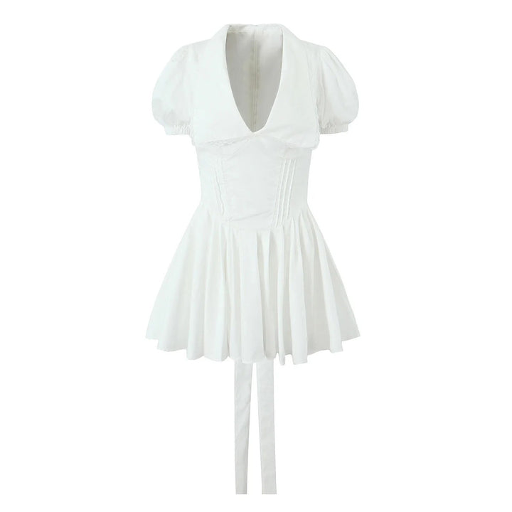 Verona Puff Mini Dress